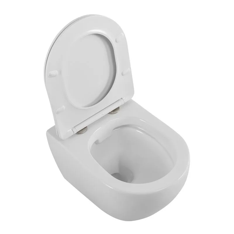 Унитаз подвесной Cezares Stylus CZR-513-TH-R безободковый, сиденье CZR-089-SC с микролифтом Sancos — официальный сайт