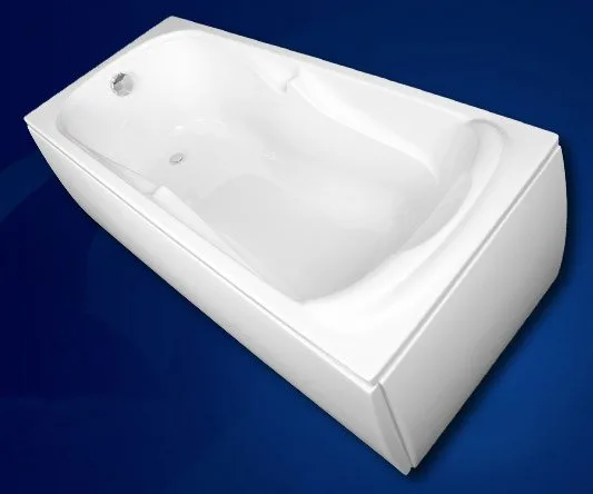 Акриловая ванна Vagnerplast Charitka 170x75 см, пристенная, ультрабелая Sancos — официальный сайт
