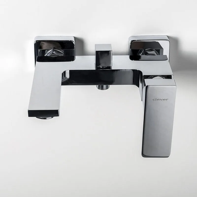 Смеситель для ванны с душем Clever Saona Slim 60125 Sancos — официальный сайт