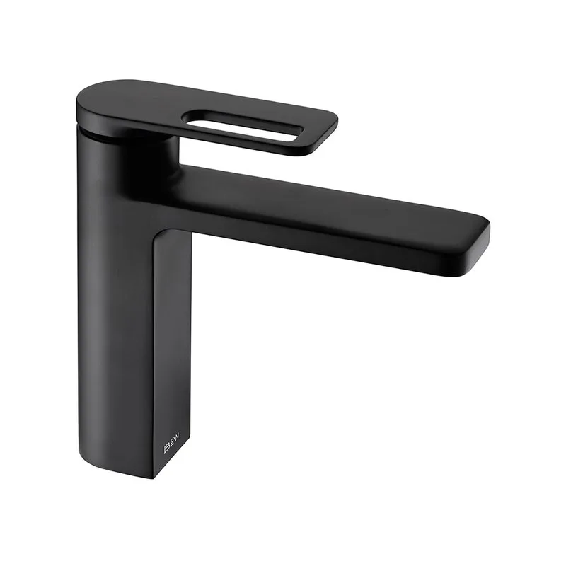 Смеситель для раковины Black&White Gravity 7103MB matt black Sancos — официальный сайт