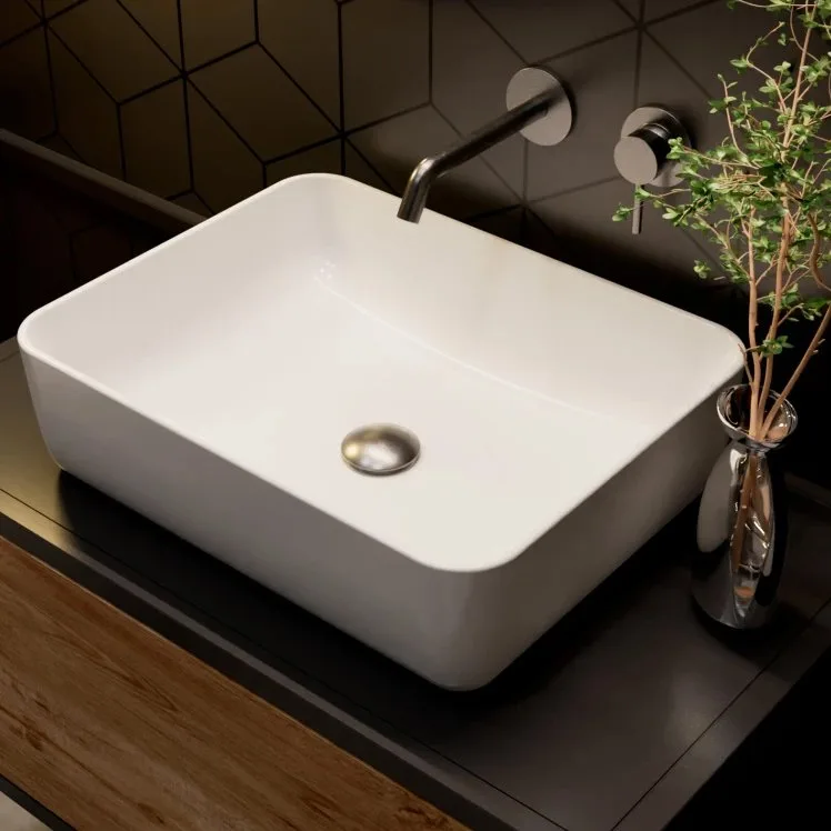 Смеситель для раковины AQUAme Siena AQM6215GM С ВНУТРЕННЕЙ ЧАСТЬЮ, оружейная сталь Sancos — официальный сайт