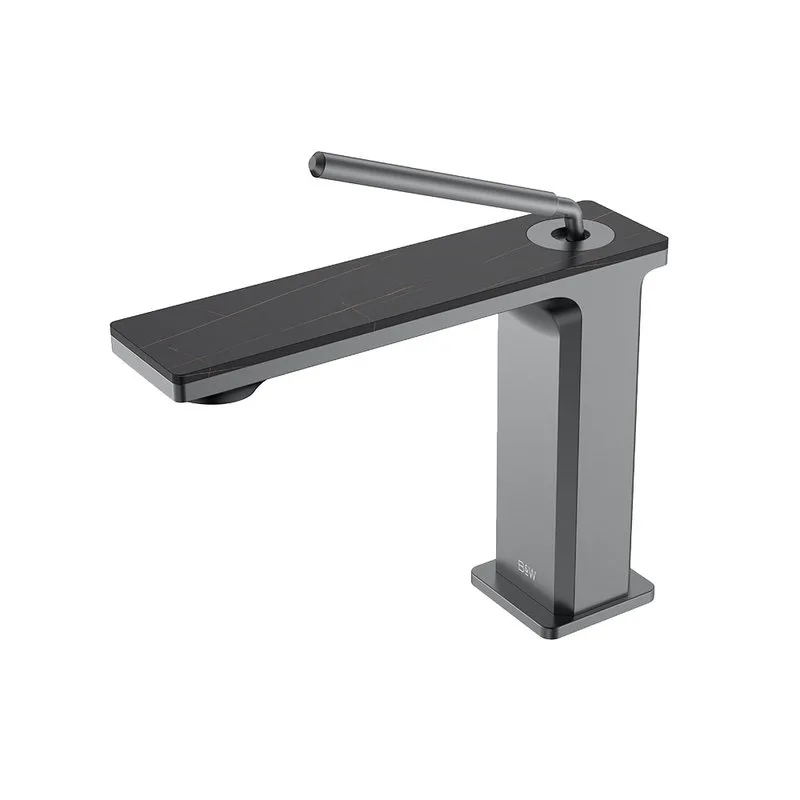 Смеситель для раковины Black&White Gravity 7105GM gun metal Sancos — официальный сайт