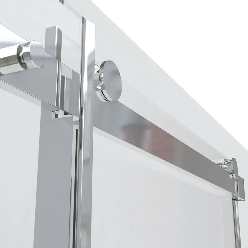 Душевая дверь в нишу Vincea Como VPS-1C140CL 140 см, хром, стекло прозрачное Sancos — официальный сайт