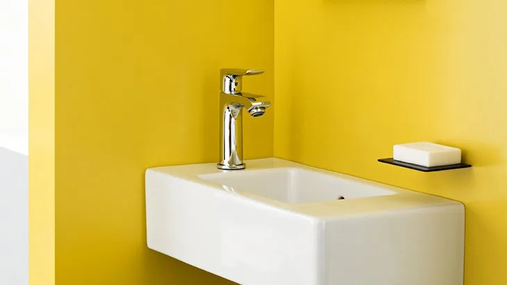 Смеситель для раковины Hansgrohe Metris 31186000 Sancos — официальный сайт