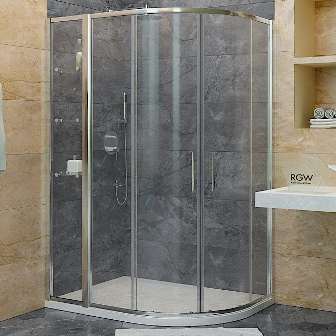 Душевой уголок RGW Hotel HO-62 130x100 см с полками Sancos — официальный сайт