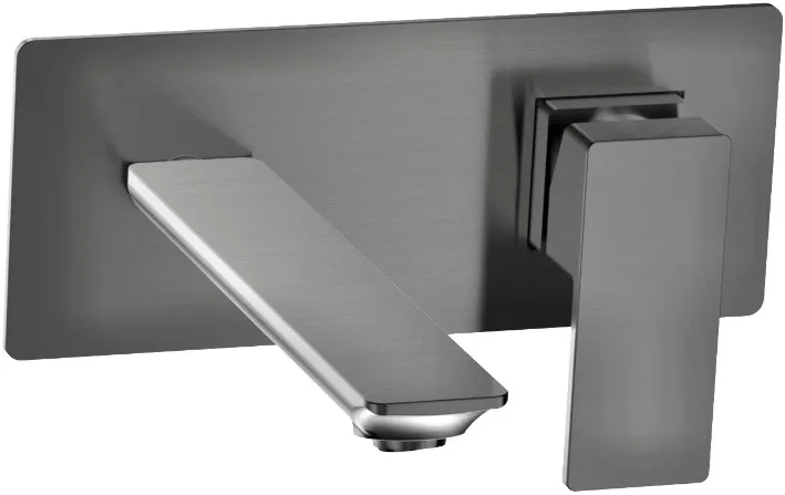 Смеситель для раковины AQUAme Savona AQM6815GM, вороненая сталь Sancos — официальный сайт
