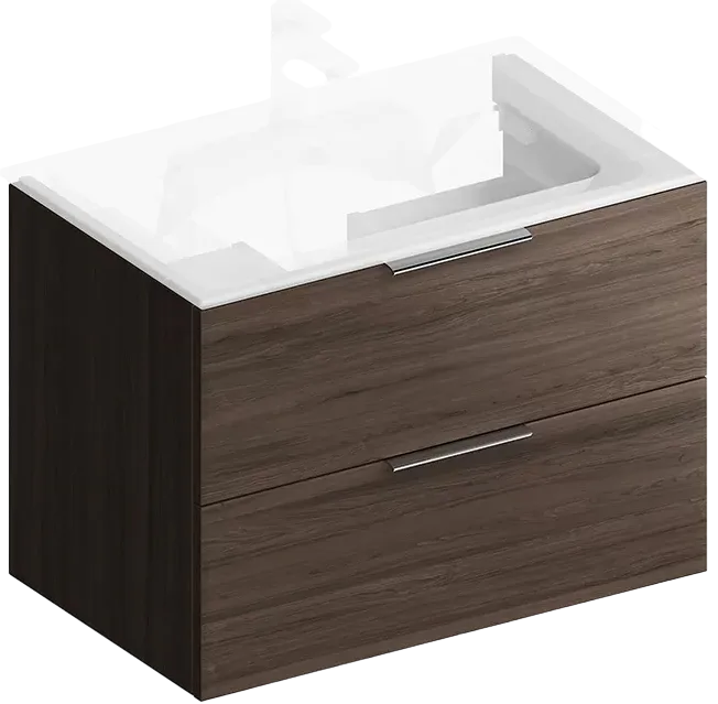 Тумба под раковину без столешницы KERAMA MARAZZI Piano 75 подвесная, дымчатый вяз Sancos — официальный сайт