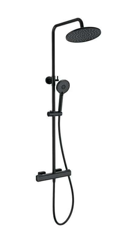Душевая стойка Wonzon & Woghand STAY 1 WW-B3051-A-MB, матовая черная Sancos — официальный сайт
