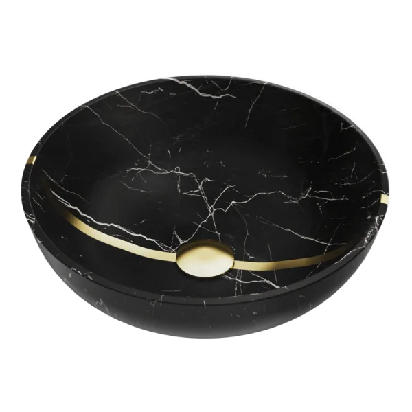 Накладная раковина Omoikiri Hitomi 41 BL Marble Sancos — Оригинал