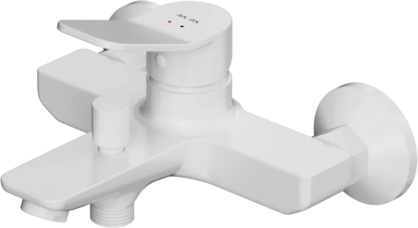Смеситель для ванны с душем AM.PM X-Joy F85A10033, белый Sancos — официальный сайт
