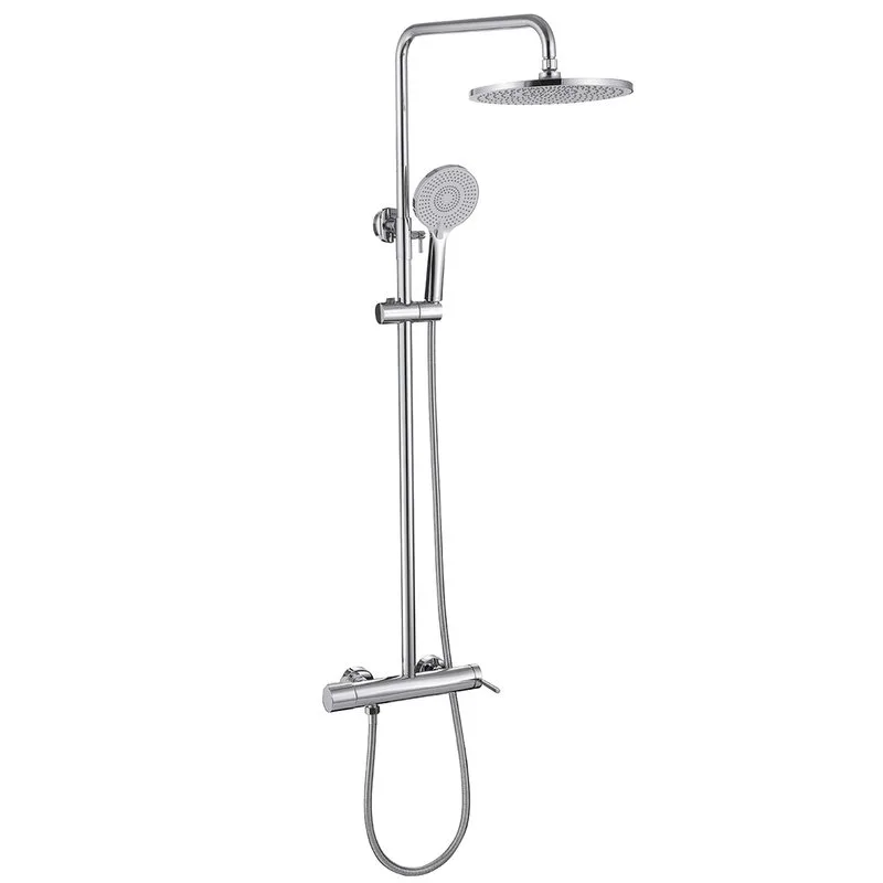 Душевая стойка Abber Emotion AF8816, хром Sancos — официальный сайт
