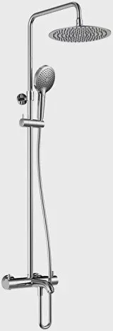 Душевая стойка AQUAme Siena AQM8008CR, хром Sancos — официальный сайт
