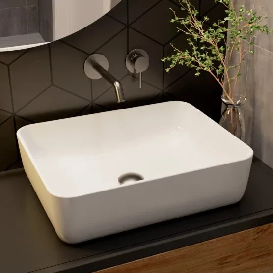 Смеситель для раковины AQUAme Siena AQM6215GM С ВНУТРЕННЕЙ ЧАСТЬЮ, оружейная сталь Sancos — официальный сайт