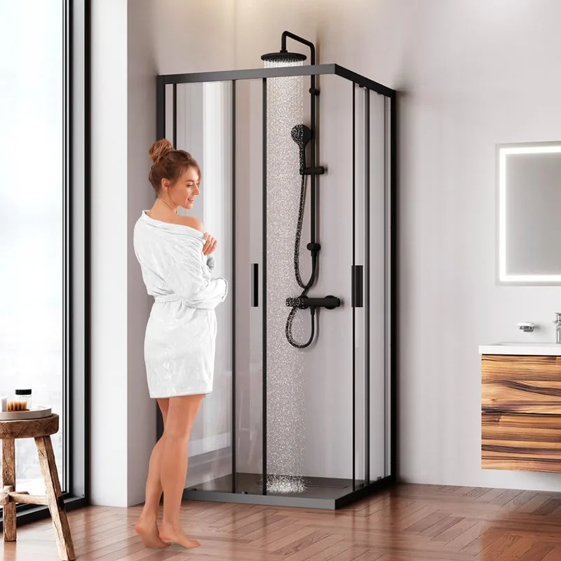 Душевой уголок AM.PM Gem S W93G-403-090BT 90x90 Sancos — официальный сайт