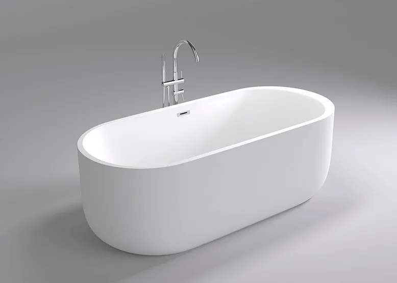 Акриловая ванна Black&White Swan SB109 170x80 см, отдельностоящая, белая, овальная, с каркасом, со с Sancos — официальный сайт