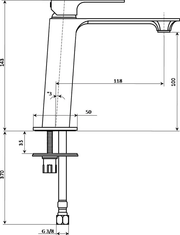 Смеситель для раковины KERAMA MARAZZI Fioretto V2CR205KM Sancos — официальный сайт