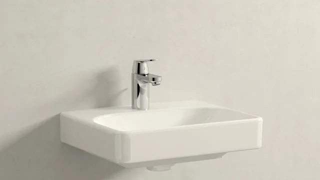 Смеситель для раковины Grohe Eurosmart Cosmopolitan 32824000 Sancos — официальный сайт