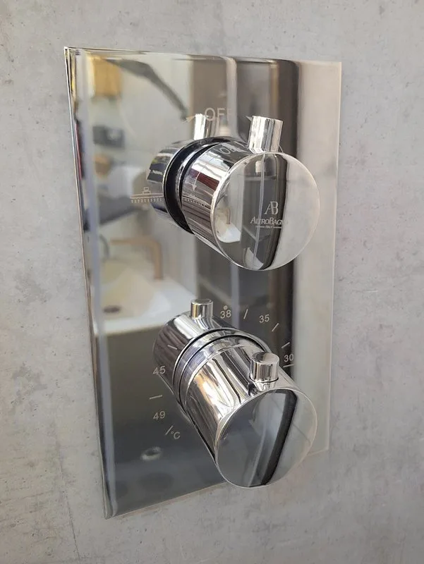 Душевой комплект AltroBagno Unione 040407 Cr, С ВНУТРЕННЕЙ ЧАСТЬЮ, хром Sancos — официальный сайт