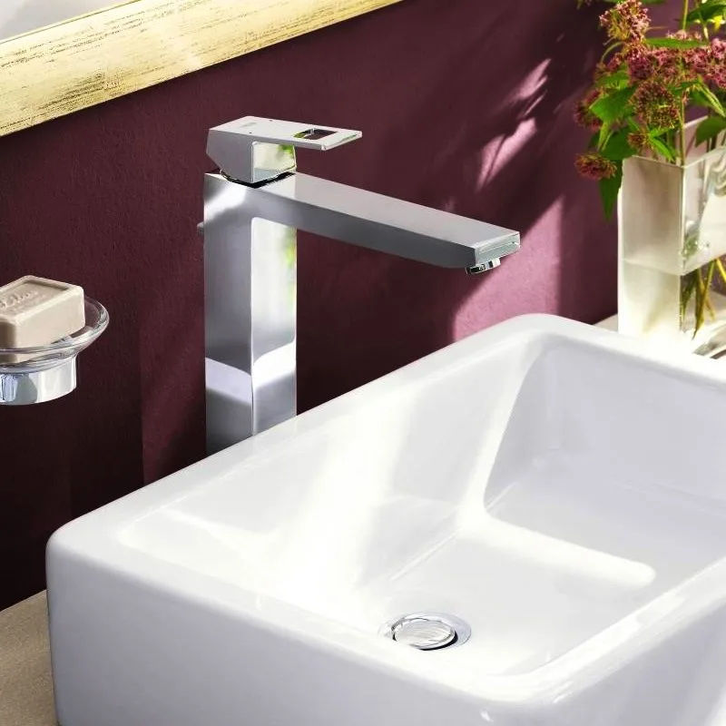 Смеситель для раковины Grohe Eurocube 23406000 Sancos — официальный сайт