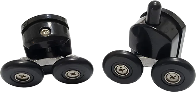 Душевой уголок Abber Schwarzer Diamant AG30120BH-S100B-S100B 120х100, профиль черный, стекло прозрач Sancos — официальный сайт