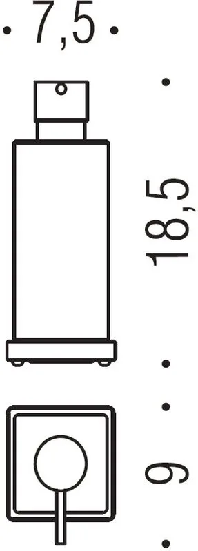 Дозатор Colombo Design Look B9317.BM Sancos — официальный сайт