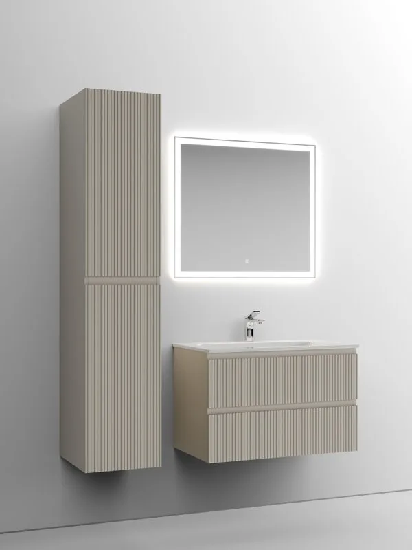 Тумба под раковину Sancos Snob T 80 подвесная Beige soft (капучино), SNT80CE Sancos — официальный сайт