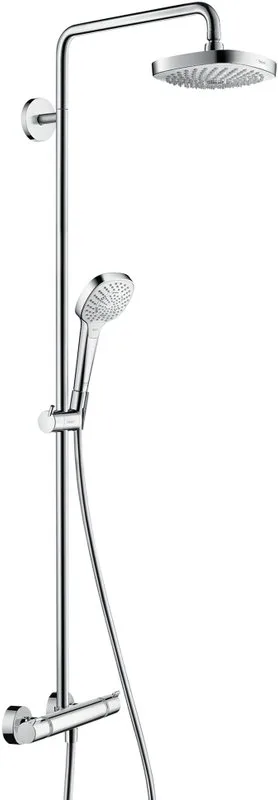 Душевая стойка Hansgrohe Croma 2jet Select E 180 27256400, с термостатом Sancos — официальный сайт