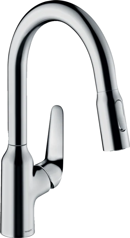 Смеситель для кухни Hansgrohe Focus M42 71821000 хром Sancos — официальный сайт