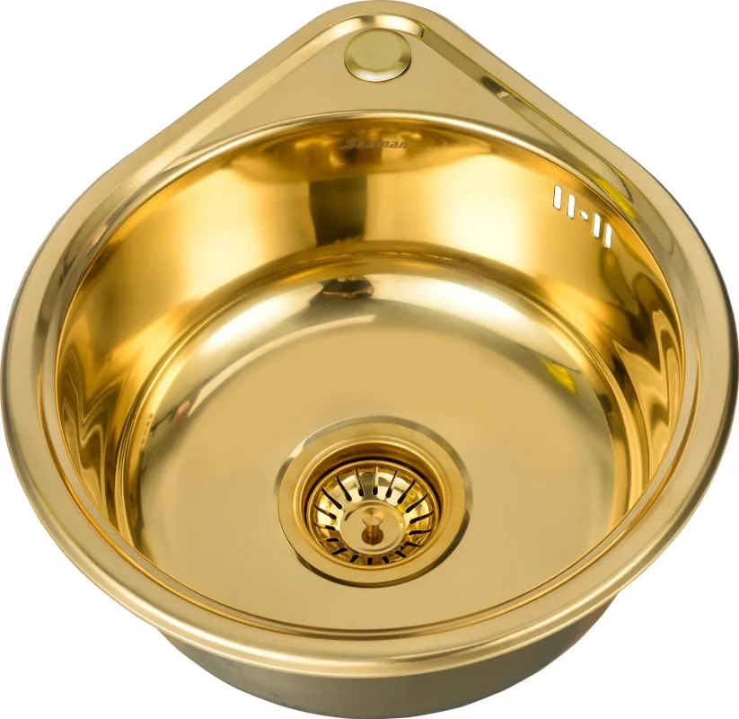 Мойка кухонная Seaman Eco Wien SWT-3945 gold polish Sancos — официальный сайт