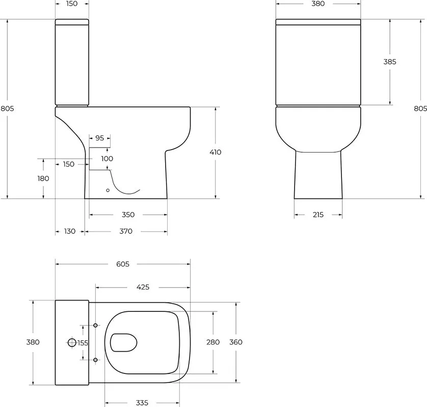 Унитаз-компакт напольный BelBagno Aurora BB8604CPR/SC Sancos — официальный сайт
