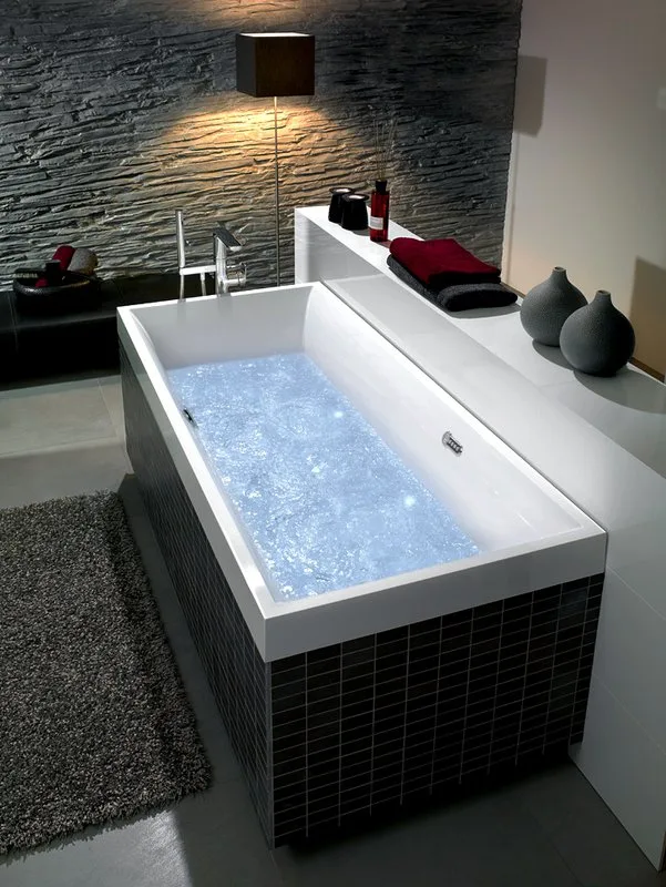 Акриловая ванна Villeroy & Boch Squaro UBQ170SQR2V-01 170x75 см, встраиваемая, цвет альпийский белый Sancos — официальный сайт