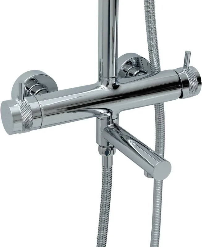 Душевая стойка Allen Brau Priority 5.31A10-00, с изливом хром Sancos — официальный сайт