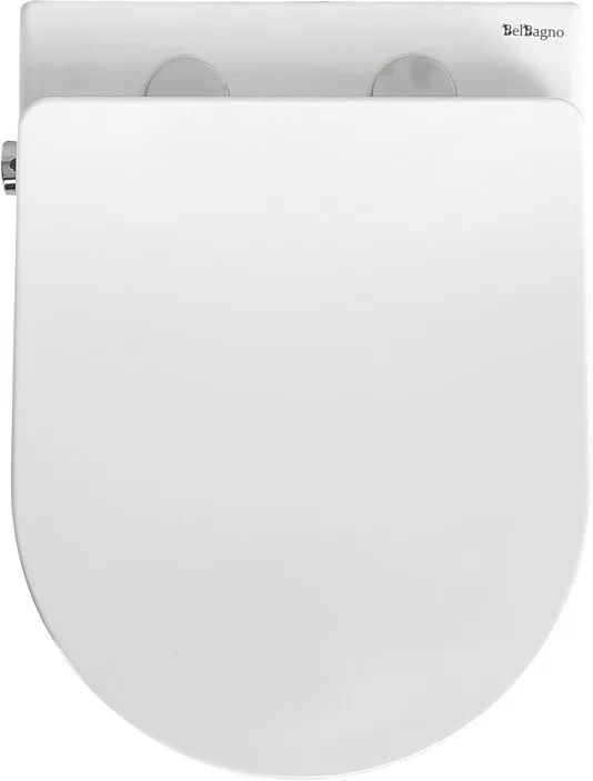 Унитаз подвесной BelBagno Uno BB3105CHR-BS/SC Sancos — официальный сайт