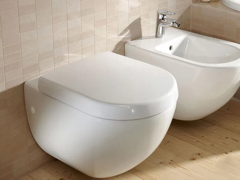 Унитаз подвесной Villeroy & Boch Subway Plus 6600 10R1 Sancos — официальный сайт