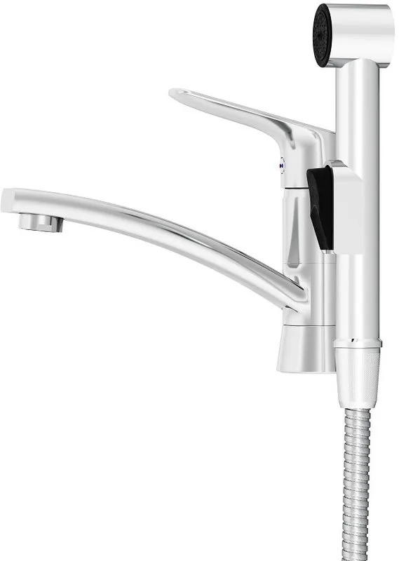 Смеситель для раковины Damixa Jupiter 770230001 с гигиеническим душем, хром Sancos — официальный сайт