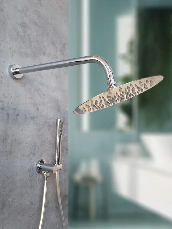 Душевой комплект AltroBagno Unione 040407 Cr, С ВНУТРЕННЕЙ ЧАСТЬЮ, хром Sancos — официальный сайт