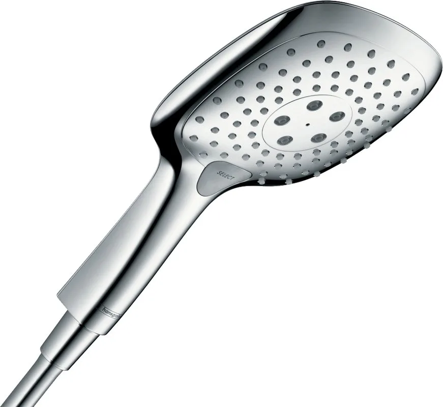 Смеситель для ванны с душем Hansgrohe Metris S 31460000, + Душевой гарнитур Hansgrohe Raindance Sele Sancos — официальный сайт