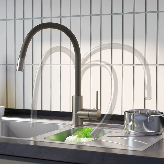 Смеситель для кухни IDDIS Kitchen 360 K36BNJ0i05 с гибким изливом Sancos — официальный сайт