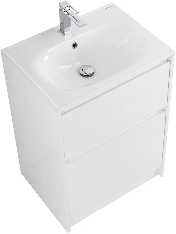 Тумба под раковину без столешницы BelBagno Kraft 60 напольная, bianco opaco Sancos — официальный сайт