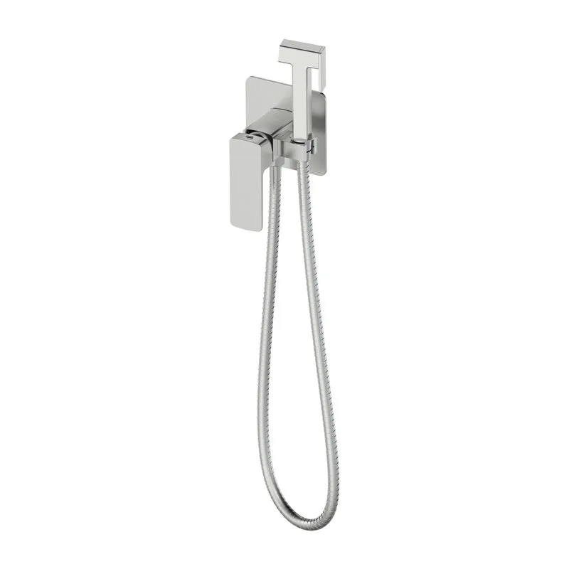 Гигиенический душ Oliveeka D OL-829003-BN С ВНУТРЕННЕЙ ЧАСТЬЮ, никель матовый Sancos — официальный сайт