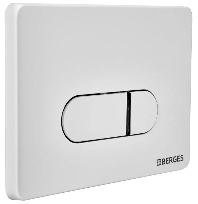 Система инсталляции для унитазов Berges Novum D4, с кнопкой смыва, белая soft touch Sancos — официальный сайт