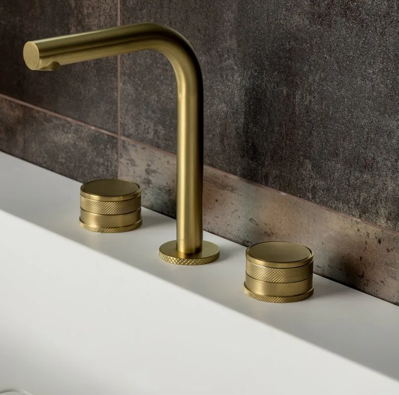 Смеситель для раковины Boheme Prestige 152-MG-PR матовое золото Sancos — официальный сайт