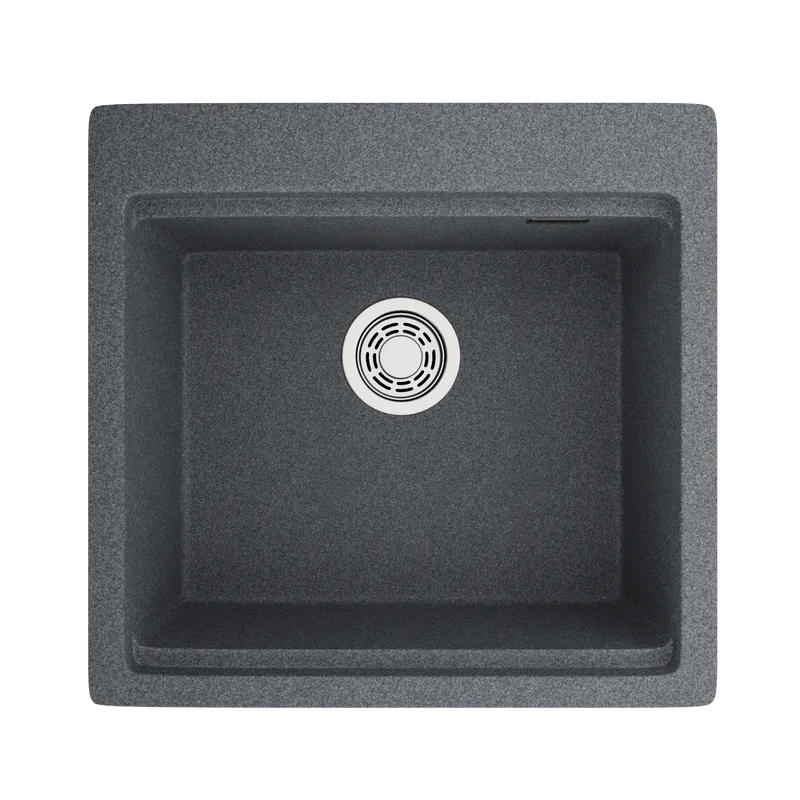 Мойка кухонная Emar Quartz EMQ-1520.Q Антрацит Sancos — официальный сайт