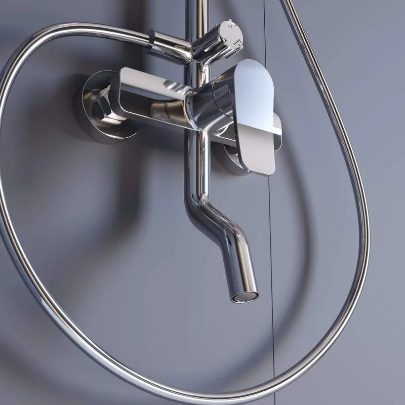Душевая стойка RGW Shower Panels SP-25, хром Sancos — официальный сайт