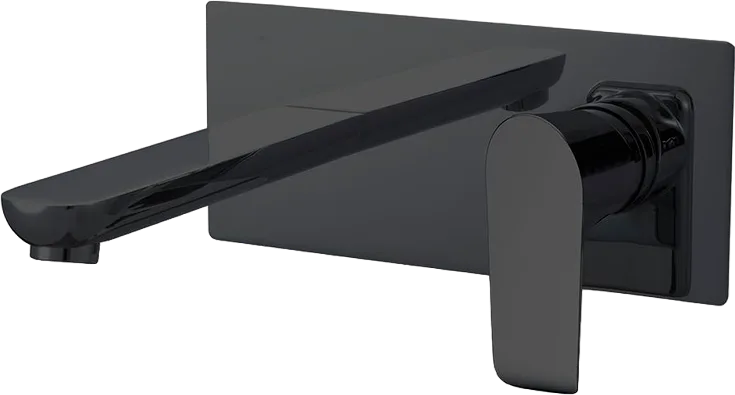 Смеситель для раковины Vincea Esse VBFW-1E1MB С ВНУТРЕННЕЙ ЧАСТЬЮ, черный матовый Sancos — официальный сайт