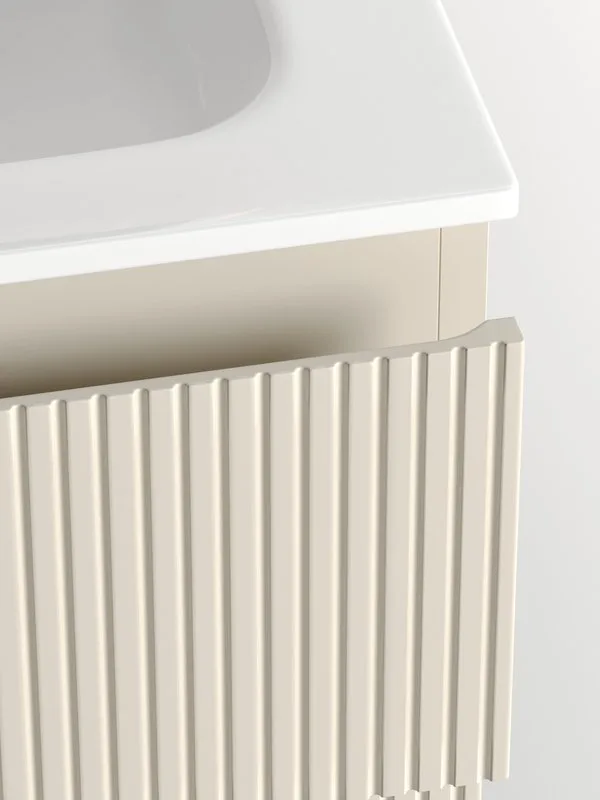 Тумба с раковиной Sancos Snob T 100 см, L, beige soft Sancos — официальный сайт