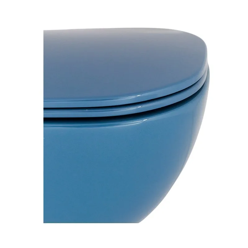 Унитаз подвесной Plumberia Selection Ixo ceramica KIT XO5000BD Slim безободковый, с микролифтом, гля Sancos — официальный сайт