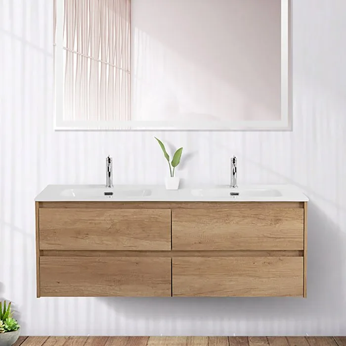 Тумба под раковину без столешницы BelBagno Kraft 120 4 ящика, для двоих, rovere nebrasca nature Sancos — официальный сайт