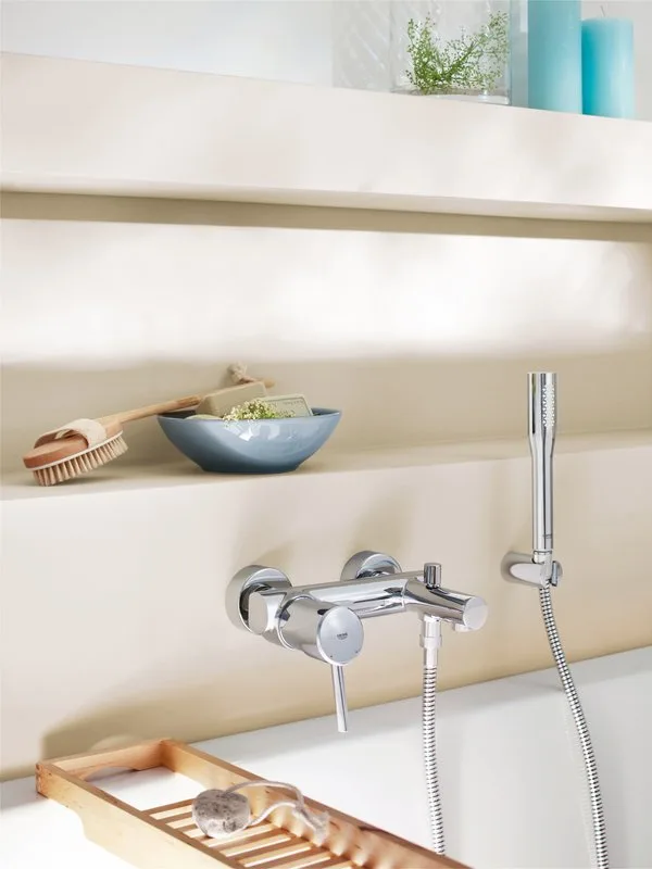 Смеситель для ванны с душем Grohe Concetto 32212001 Sancos — официальный сайт