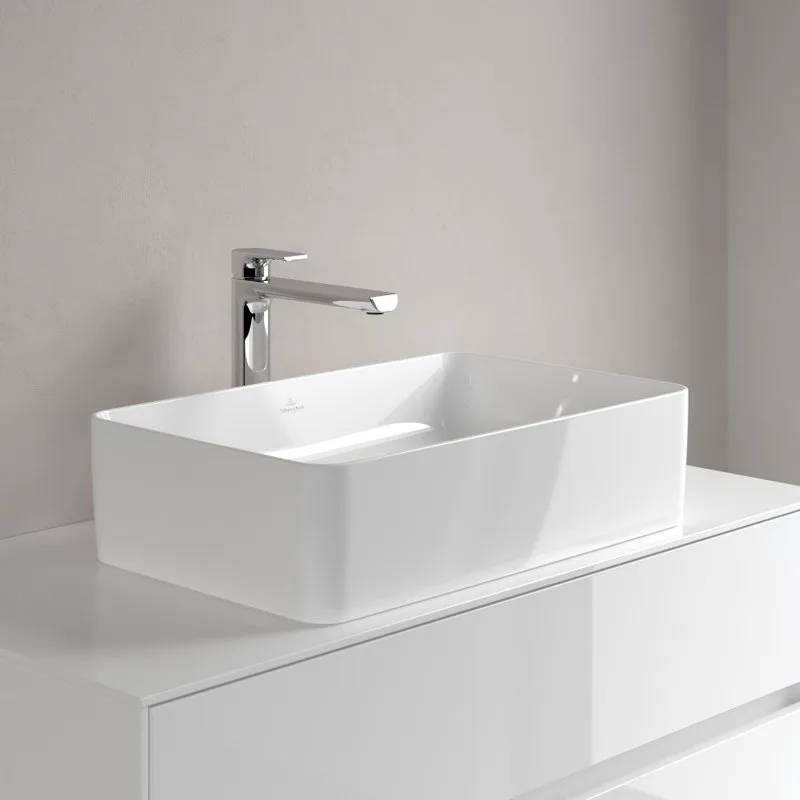 Накладная раковина Villeroy & Boch Collaro 4A205601 альпийский белый Sancos — официальный сайт